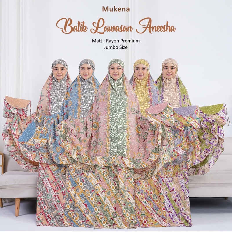 mukena batik solo lawasan