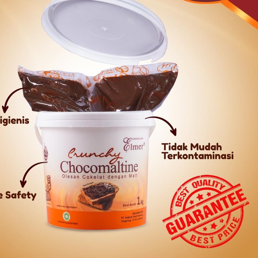 

☝ Elmer Spread Crunchy Chocomaltine 1 kg ™