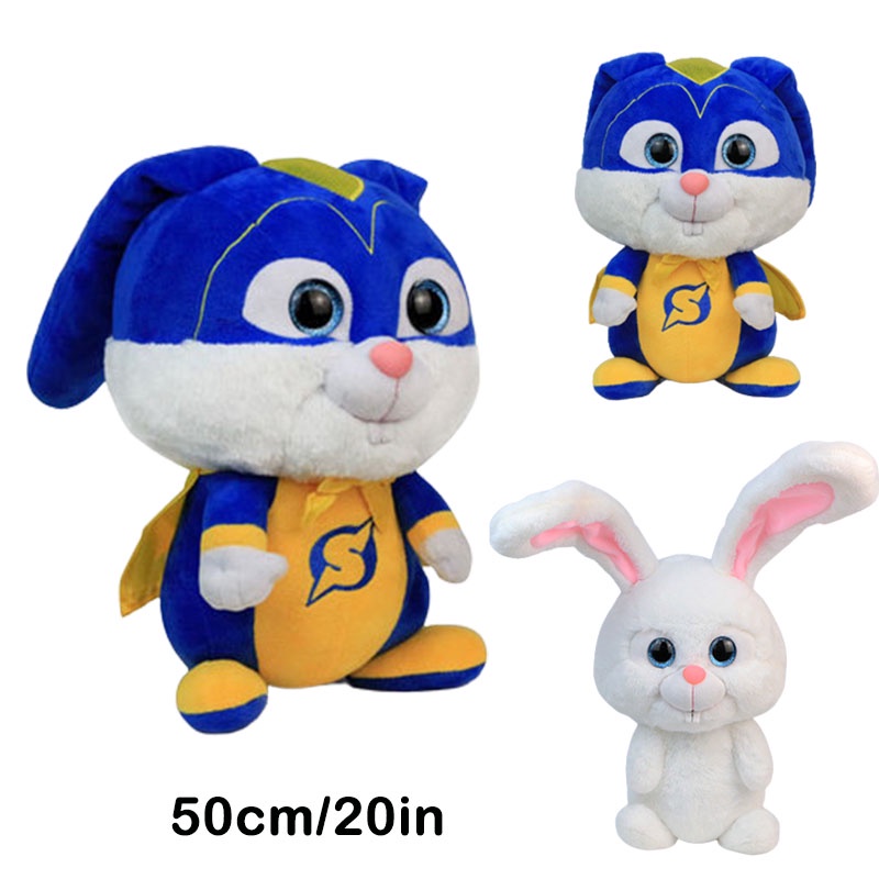 50cm Cute The Secret Life of Pets Snowball Plush Toys Bunny Doll Kids Xmas Gifts