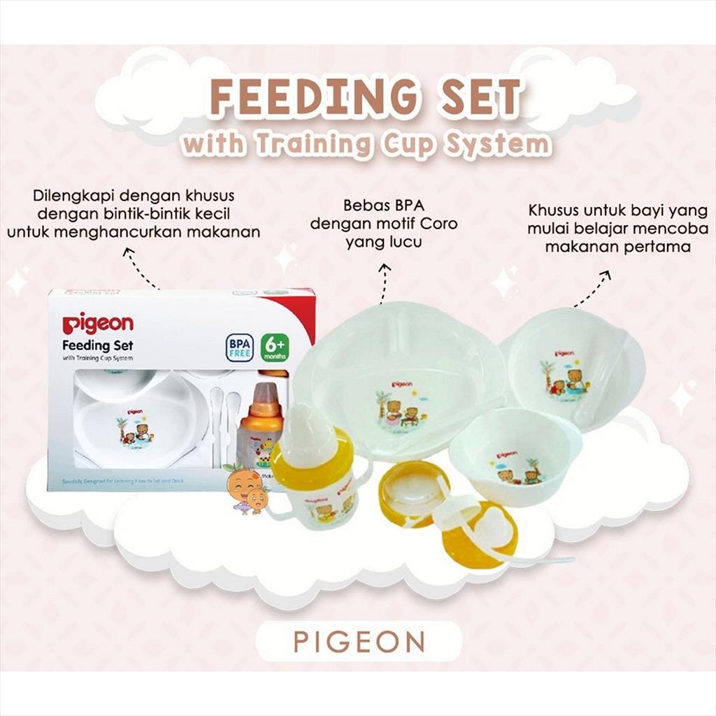 PIGEON Feeding Set with Training Cup System