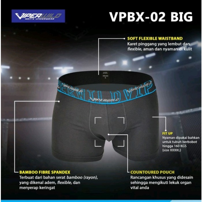 Boce Viper - Cd Jumbo Boxer Pria