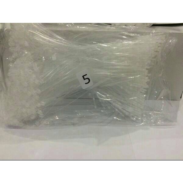 LOOP PINS 5 INCH ISI 500PCS LOCK PINS HITAM/PUTIH