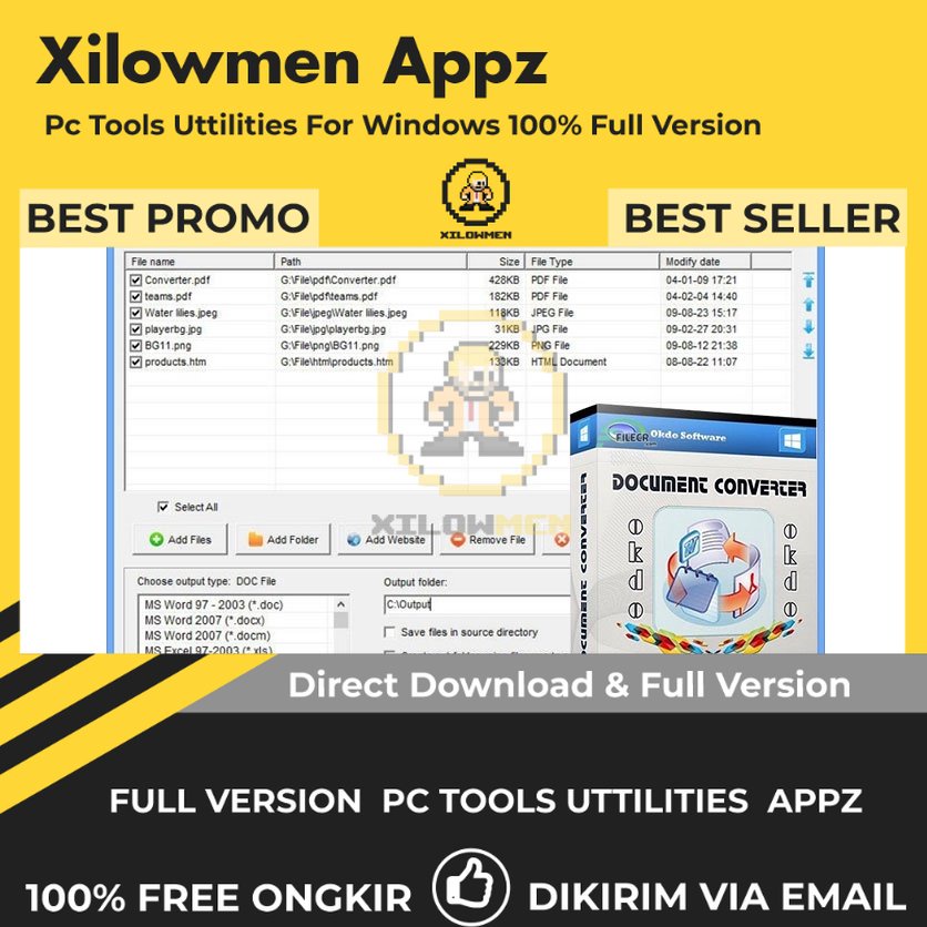 [Full Version] Okdo Document Converter Professional Pro PC Tools Software Utilities Lifetime Win OS