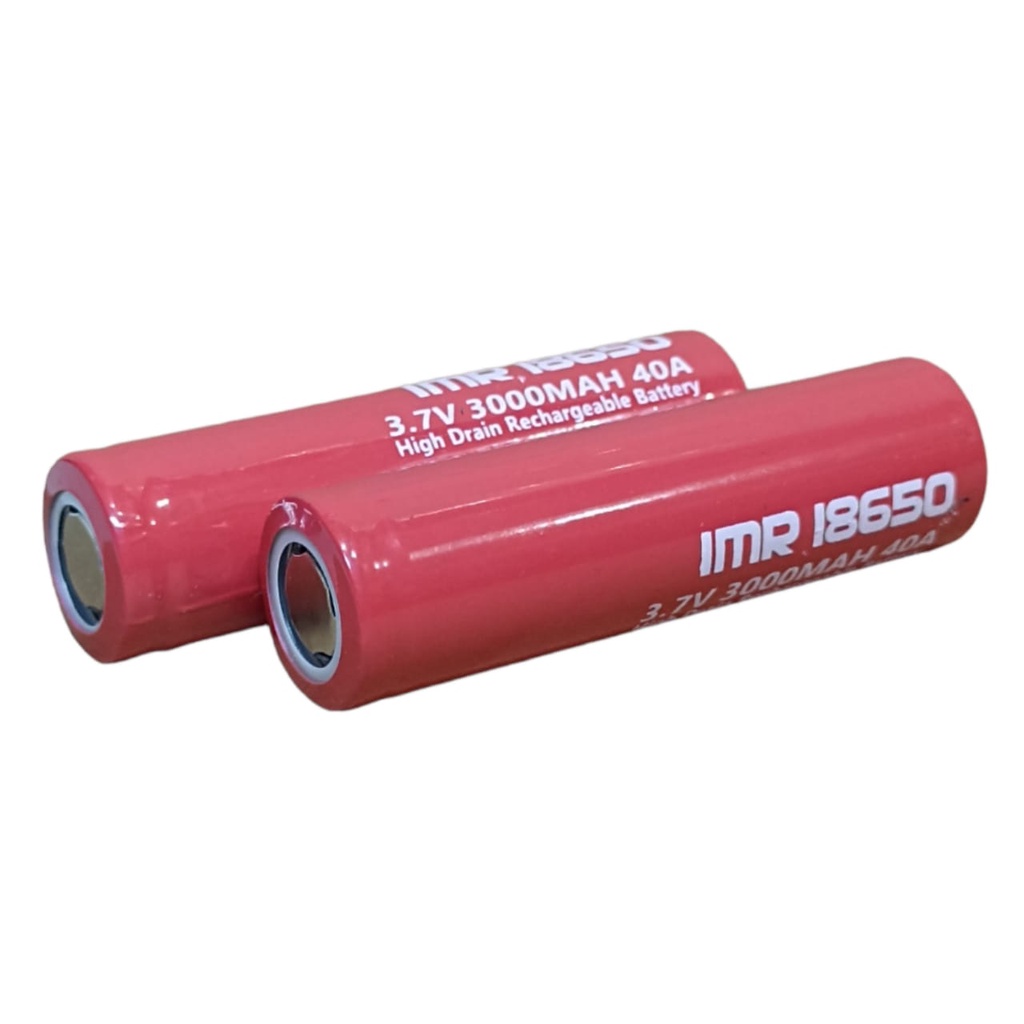 Batre/Baterai Cas Mode Vape Type IMR18650 LITHIUM 3.7volt - 3000mAh Isi 2pcs