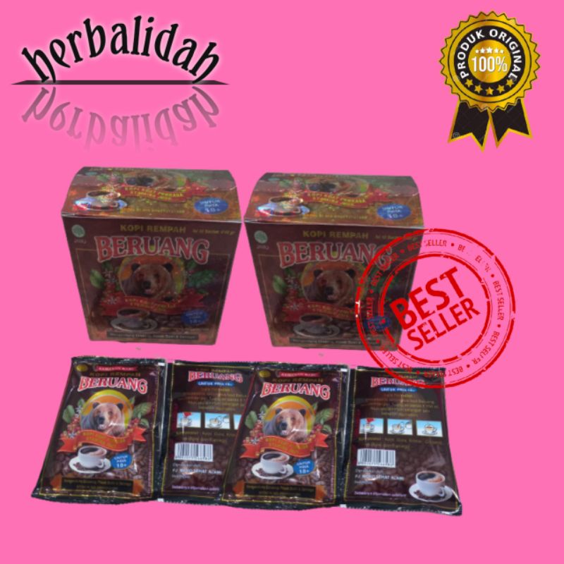 

kopi rempah beruang asli