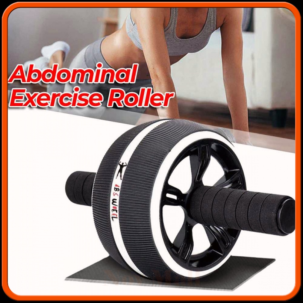 Wheel Sport Alat Gym Fitness Abdominal Exercise Roller -SP876