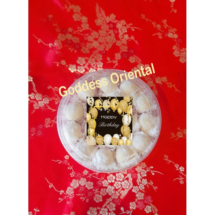 

Ulang Tahun Happy Birthday Kue Salju Snow Cookies Balon Gold & Silver Gift Hamper Set Hadiah + Gratis Kartu Ucapan