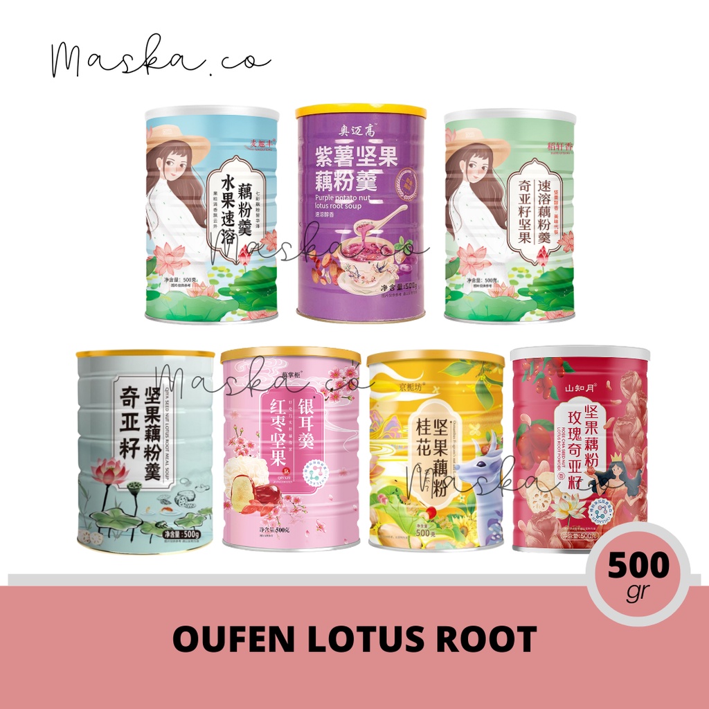 READY STOCK OUFEN LOTUS ROOT POWDER BUBUK AKAR TERATAI HALAL