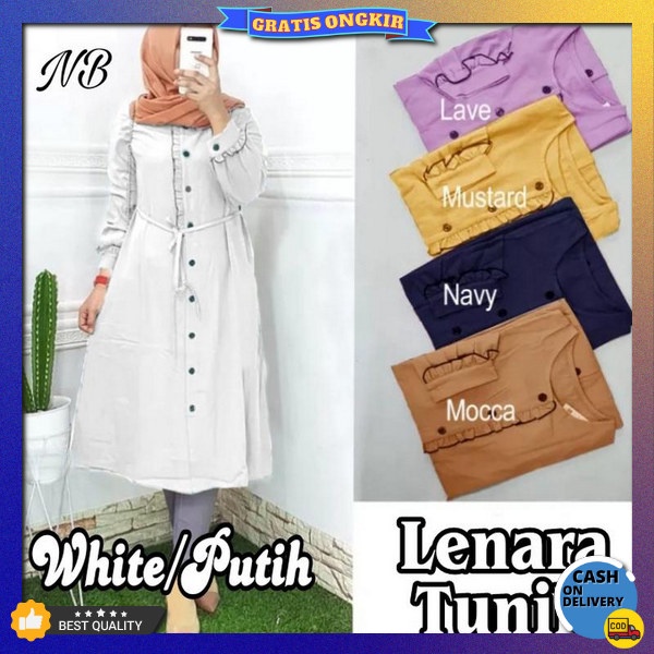 Atasan Korean Style Thuni Fashion Wanita Kekinian Dress Wnita Idul Fitri Bsju Cewk Model Korean Tuni