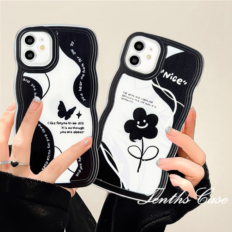 Oppo A78 A17 A17K A57 A77 A77s A76 A96 A16 A16s A16k A15 A15s A54 A74 A55 A95 A94 A93 A53 A5 A9 2020 A3s A5s Reno 7Z 6 8T 5 F11 F9Pro Butterfly Flower Casing Soft Cover
