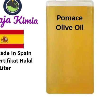

☎ MINYAK ZAITUN / POMACE OLIVE OIL - HALAL - 1 Liter ●