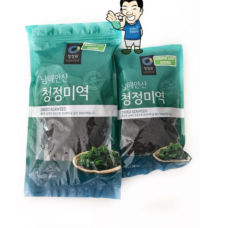 

♠ Daesang Miyeok- Dried Seaweed- Rumput Laut Kering 100 g ♩