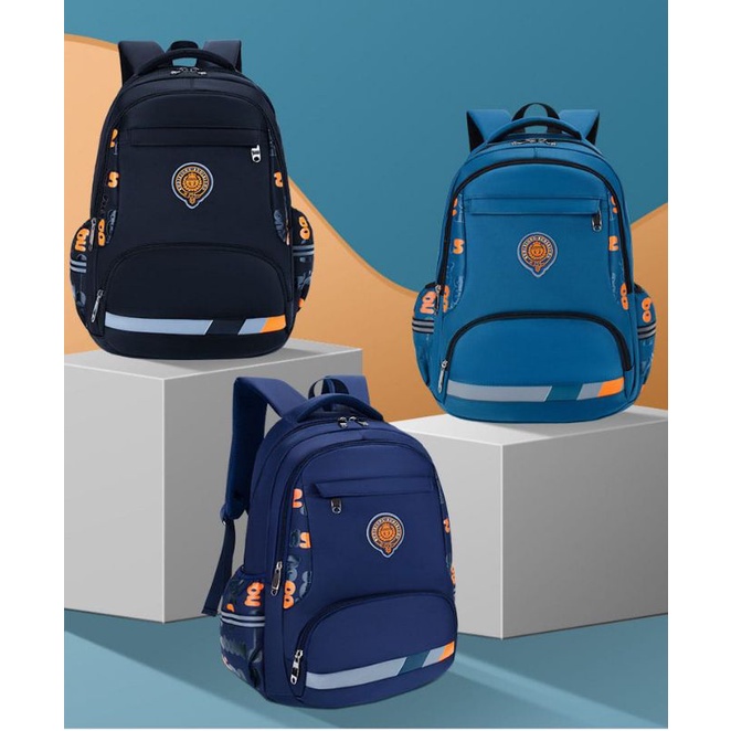 Tas Sekolah Anak Laki Laki Sd Smp Sma Backpack Cewek Cowok Ransel Backpack Sekolah Kuliah Ker