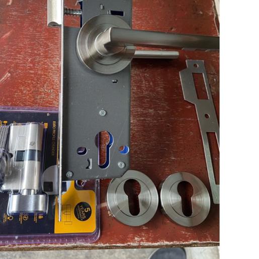 ➽ Termurah Kunci Pintu Model Pisah Roses/ Kunci Pintu Model Pisah Rosete Silinder Knop Putar Kunci p