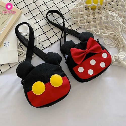 HANABI-tas selempang tas import MIKI MINI tas wanita tas jalanjalan tas disney