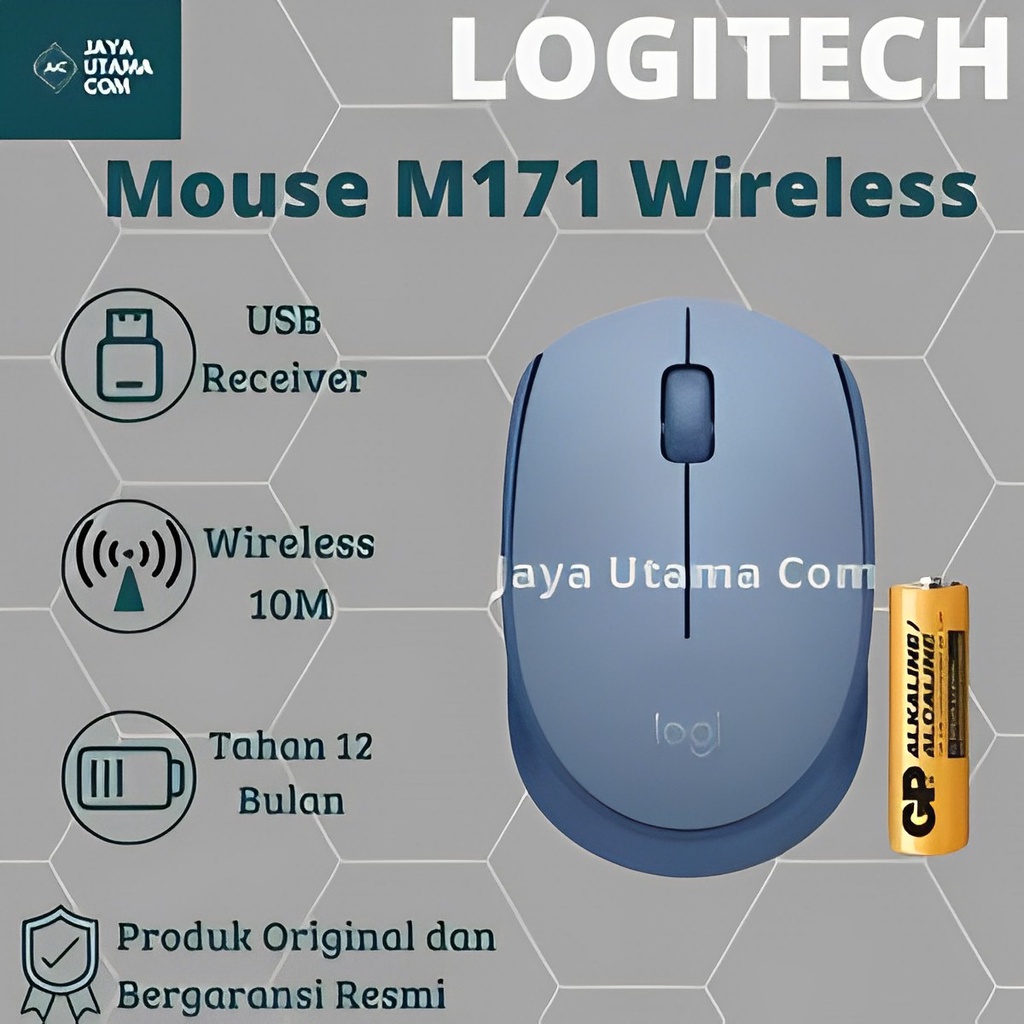 Logitech Mouse M171 Wireless ORIGINAL