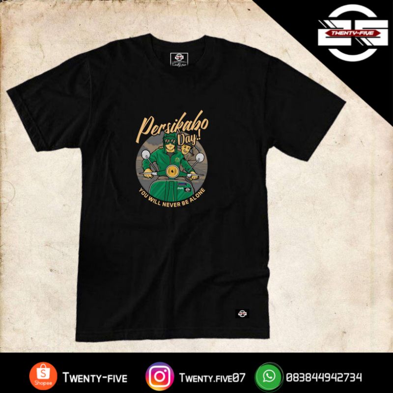 T-shirt persikabo day | kaos persikabo bogor | baju persikabo 1973