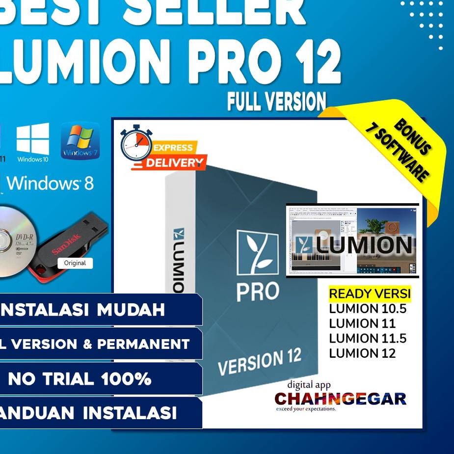 SellerLumion Pro 12 Full Version | Lumion Pro 11.5 | Lumion 10 | Lumion 9 | Lumion 8✔