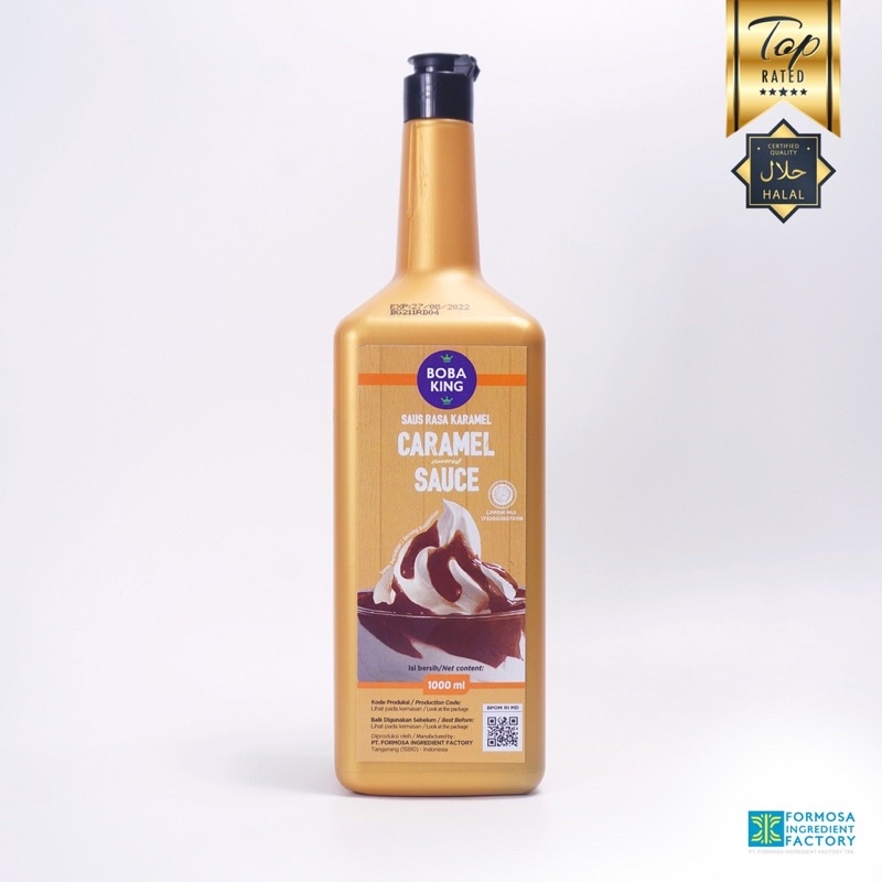 

Boba King - Saus Caramel 1L
