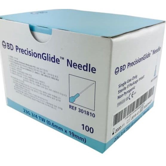 Jarum 23G BD Needle / BD Precision Glide Needle 23 G