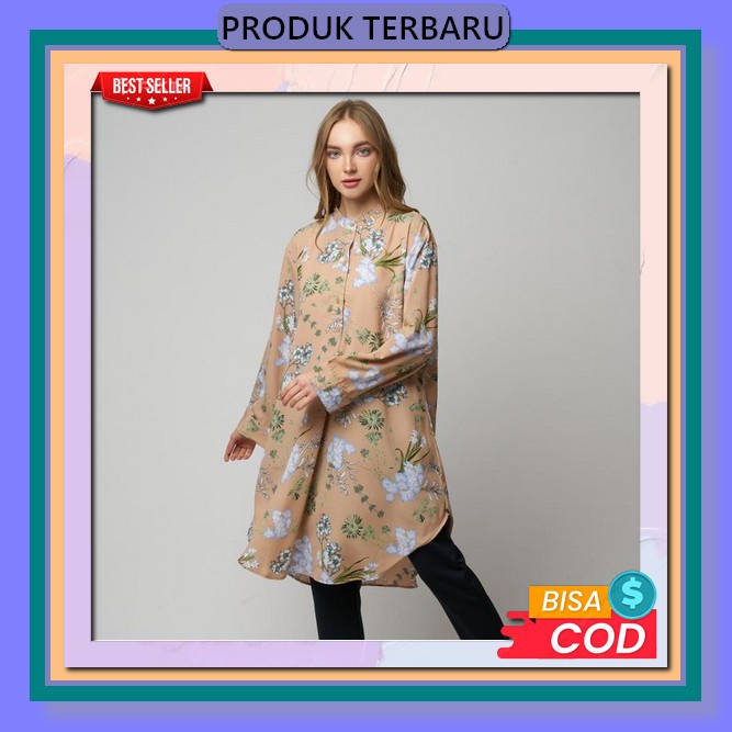Mina Tunik Wanita Korean Style Remaja Kekinian Terbaru 2022 Monellina 501142 Tunik Oversize Wanita L