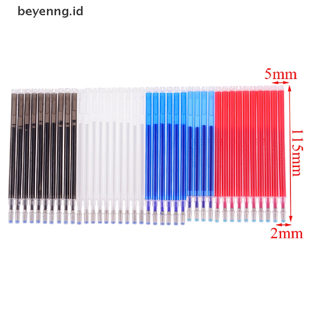 Beyen 10pcs refill Penghilang Suhu Tinggi Kulit garment dash marker pen  Id