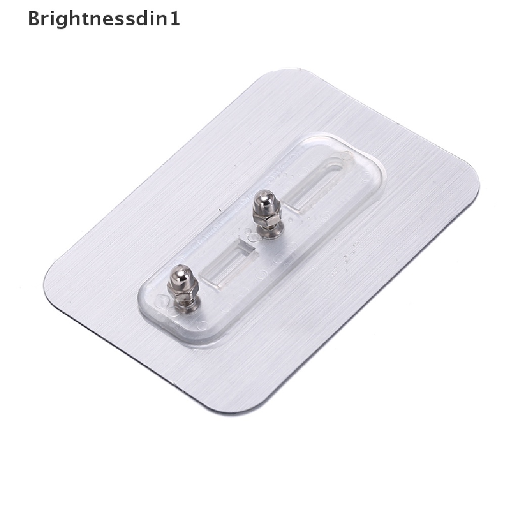 [Brightnessdin1] Aluminium adjustable Kamar Mandi shower head holder stand bracket Tempel Dinding w/hook Butik