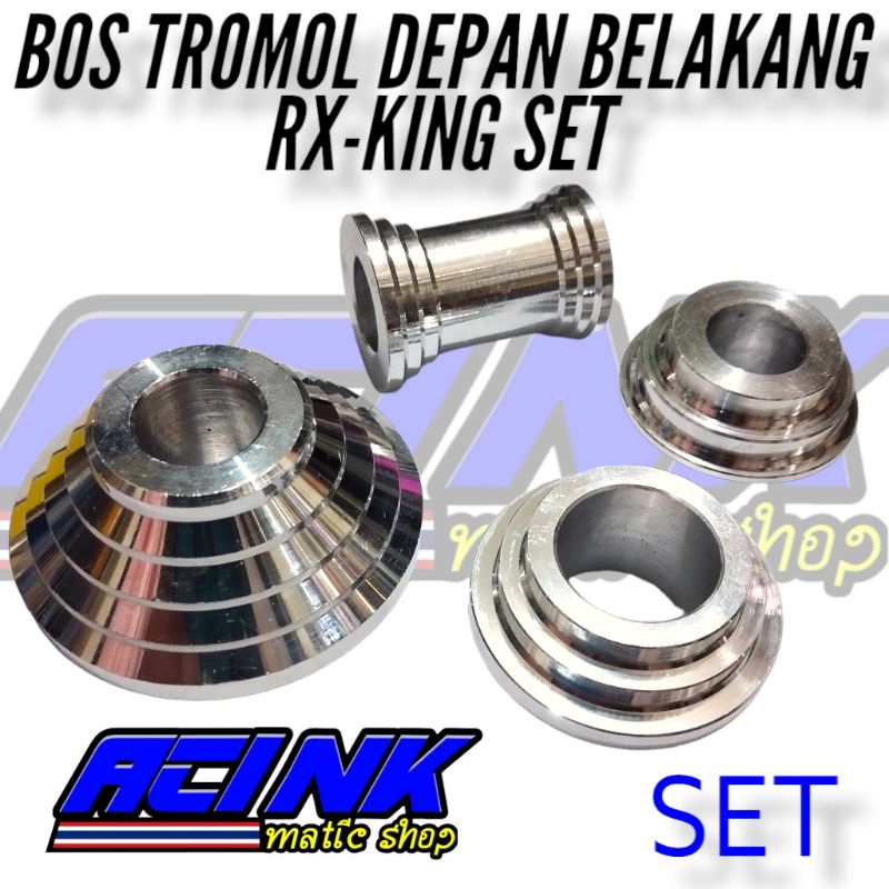 BOS TROMOL RODA RX KING BOSH VARIASI RODA RX KING SEPASANG DEPAN BELAKANG