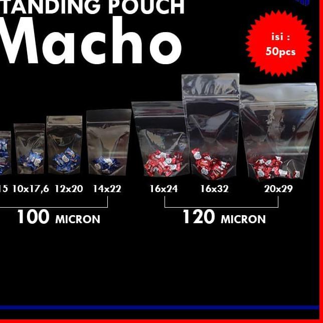 

♠ Plastik Ziplock Standing Pouch Ukuran 16X24cm/Klip Kemasan Berdiri