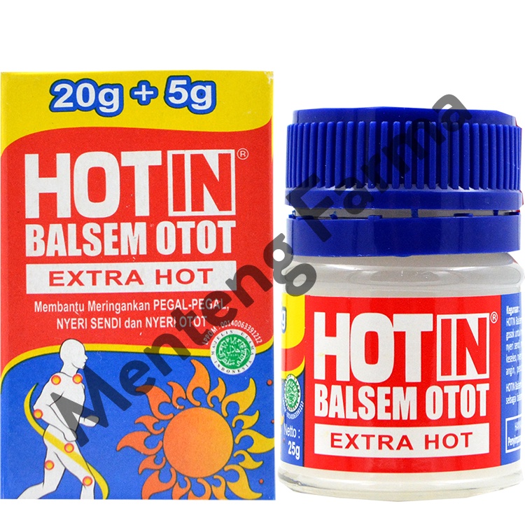 Hot In Balsem Otot Extra Hot - Pereda Pegal Linu dan Nyeri Sendi