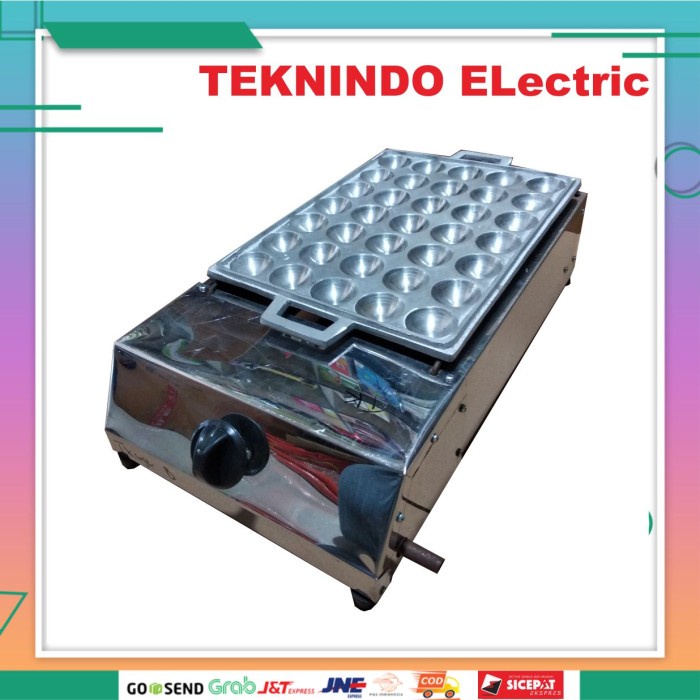 ```````] Kompor Gas Telur Puyuh,Takoyaki 1 Tungku + Cetakan