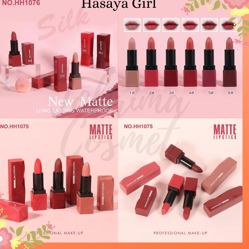 ☛ [LUSINAN] Hasaya Girl Lipstick Matte / Silk ✈