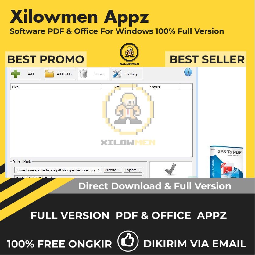 [Full Version]  Mgosoft XPS To PDF Converter Pro PDF Office Lifetime Win OS