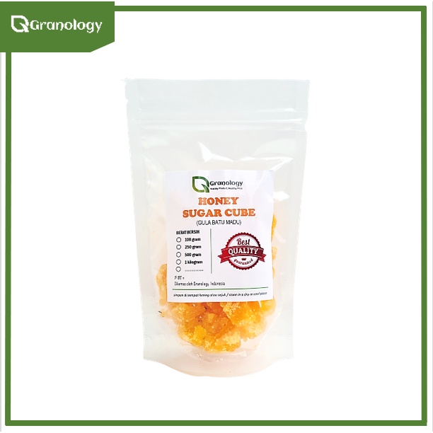 Organic Honey Sugar Cube / Gula Batu Madu (250 gram) by Granology