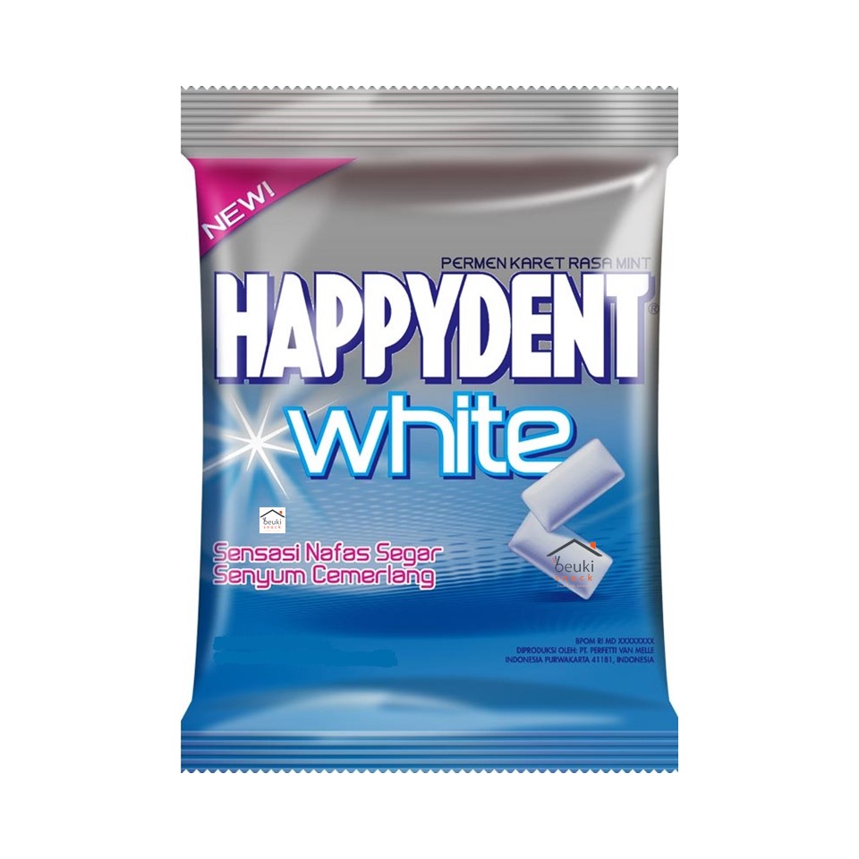 

Happydent Cool White Pack Isi 50 Bungkus