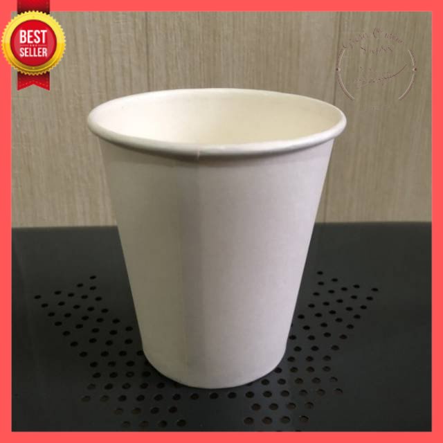 GOS -C407- 1 PCS Gelas Paper Cup - Gelas Kopi Paper Cup 8oz - Gelas Kertas Kopi