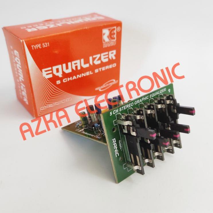 Termurah Kit Equalizer 5 Channel Stereo