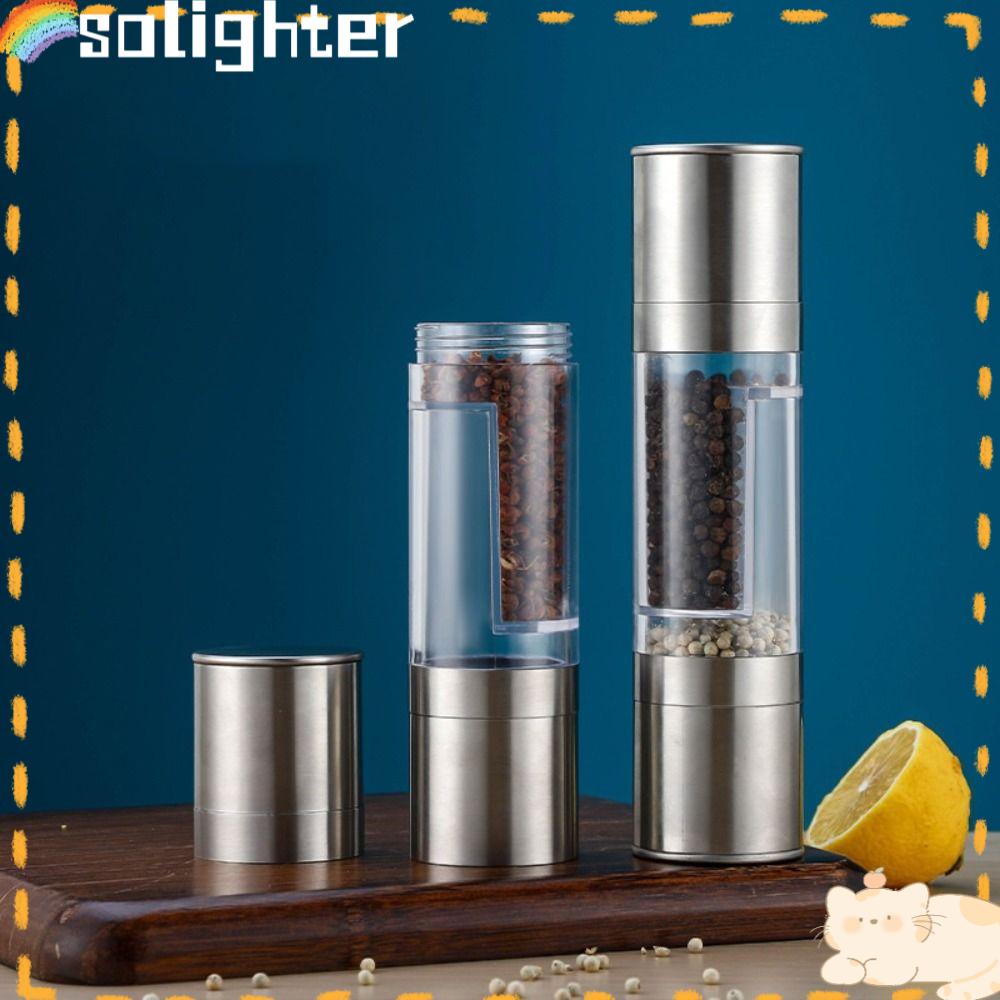 Solighter Pepper Grinder New Home Supply Mills Shaker Aksesoris Dapur Muller