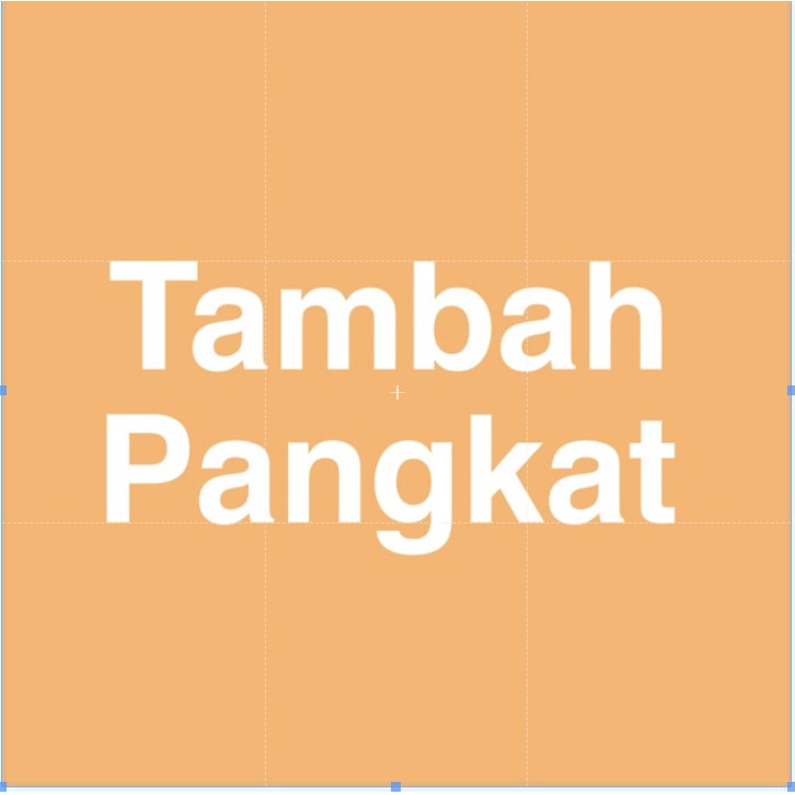 Tambah Pangkat Lidah di Pundak