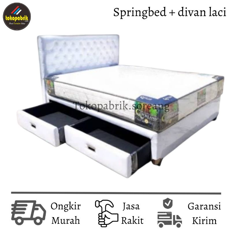 Bed Set Divan Laci Dan Springbed Bed Set Divan Kasur Murah Bandung Cimahi Garut Cianjur Subang