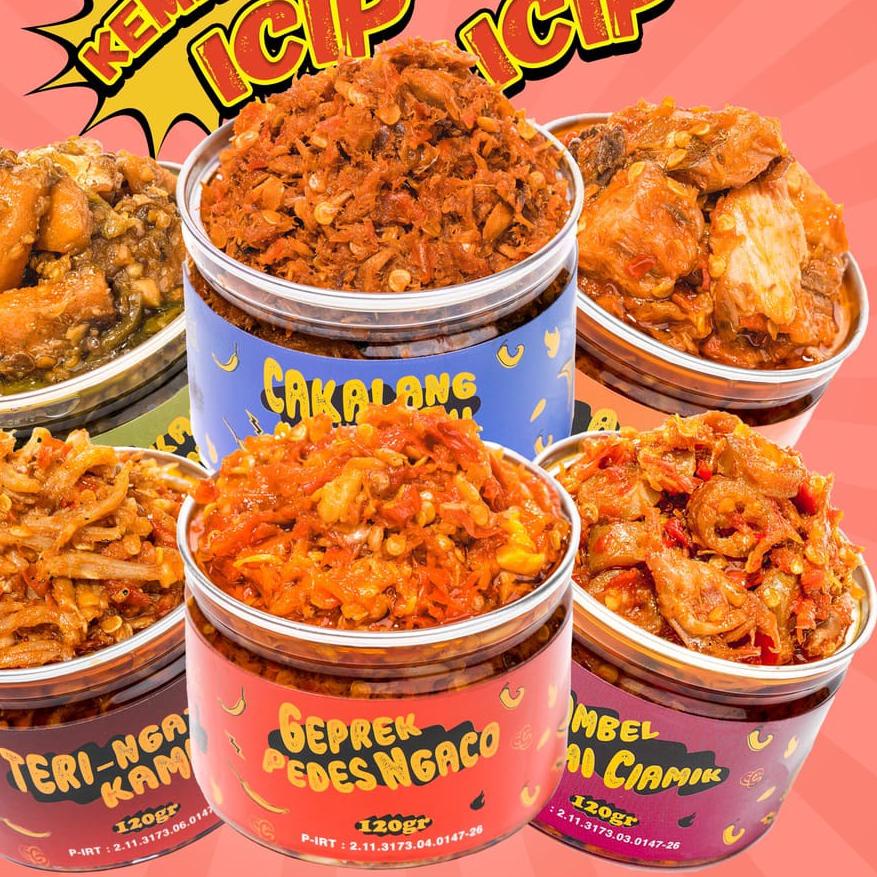 

Barang Bagus Eat Sambel / Sambal Rumahan / Sambel Cumi, Geprek, Cakalang & Tuna Asap 120gr Halal MUI UTS!