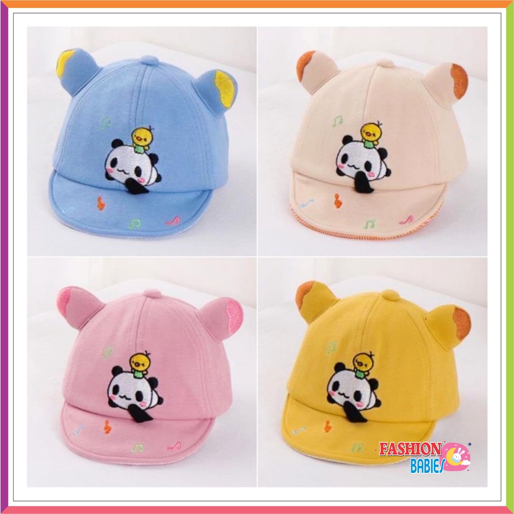 BEAR BASEBALL HAT 3D IMPORT | TOPI CAP IMPORT / TOPI ANAK USIA 1-4 TAHUN UNISEX