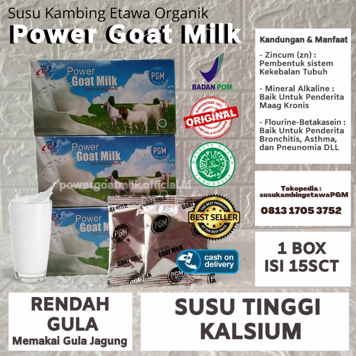 

[ COD ] Power Goat Milk