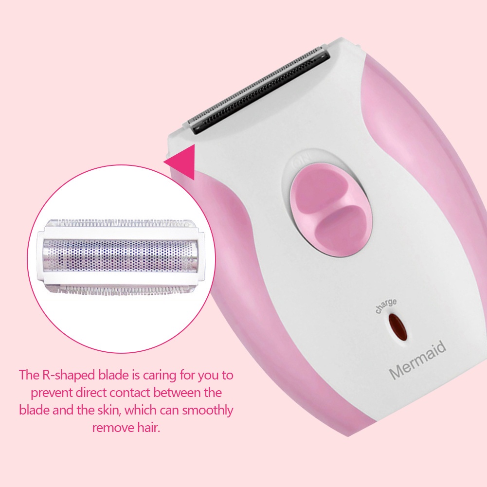 Mesin Penghilang Bulu Elektrik Tanpa Sakit Epilator USB Rechargable Hair Remover Untuk Wanita Cordless Depilator Alat Cukur Kaki Tubuh