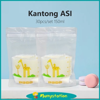 Image of Mumystation Kantong ASI 150ml isi 30 Pcs / Kantung ASI / Breastmilk Storage Bag plastik asi