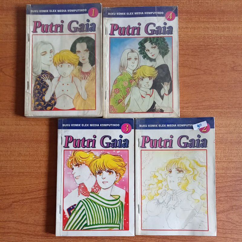 komik serial misteri seri mini isi 4 putri Gaia Yoko Shoji exrent