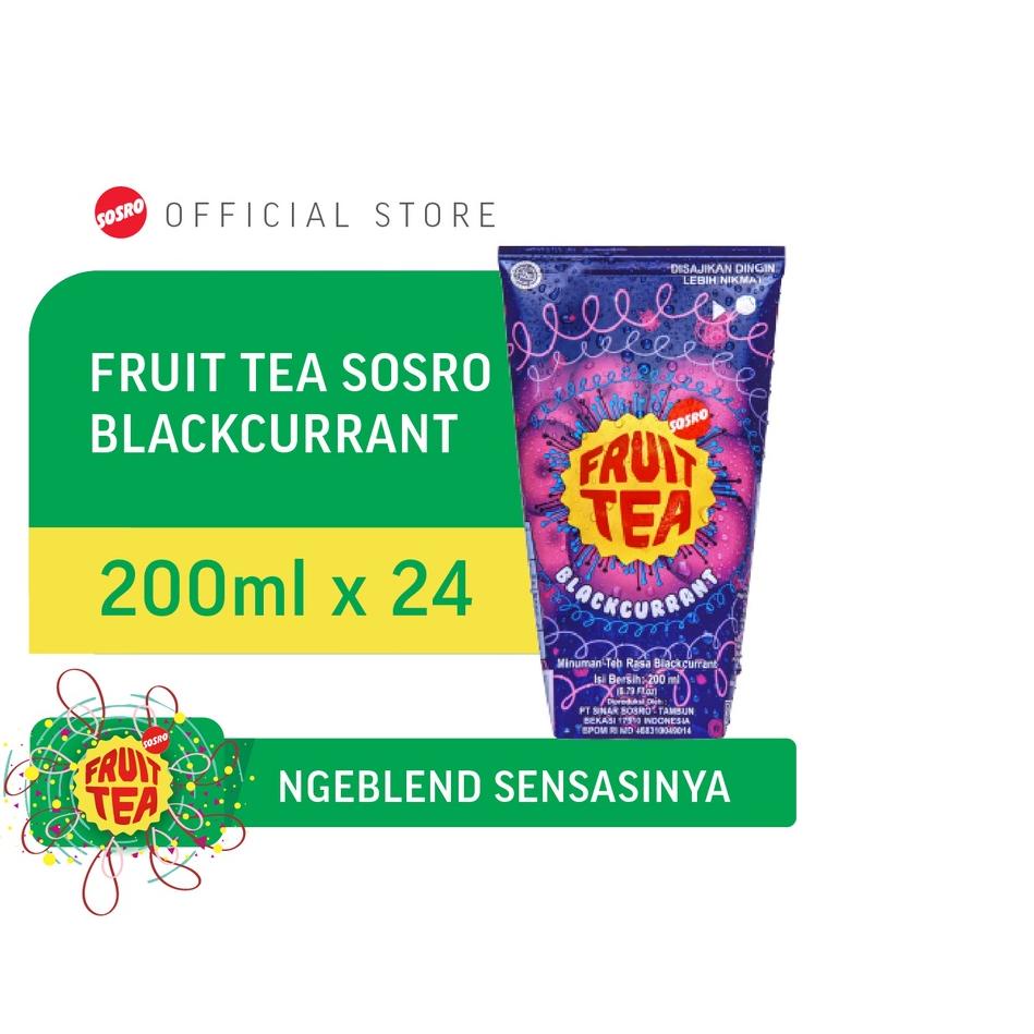 

ⅎ Fruit Tea Sosro BlackCurrant Genggam 200 ml isi 24 pcs ✴