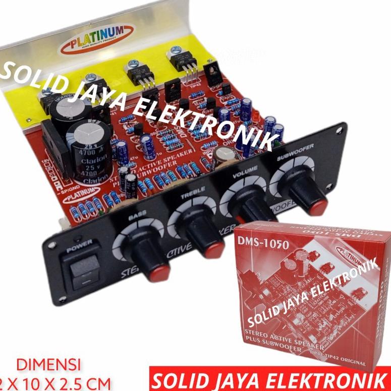 ✩ KIT POWER SPEAKER AKTIF DMS-1050 TR FINAL ASLI TIP41 TIP42 TRANSISTOR ASLI TIP 41 42 ORIGINAL PLUS