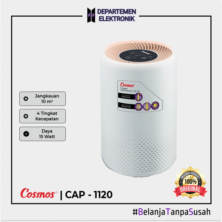 Cosmos Air Purifier CAP-1120 / Penjernih Udara Dengan UVC