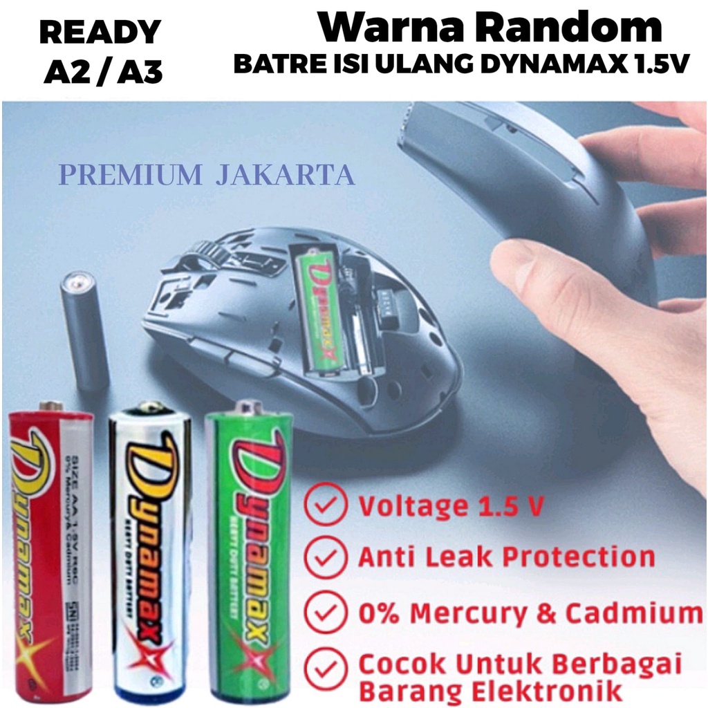 Baterai AA A2 Battery AA A2/AAA A3/ Baterai remote control / batrai mainan